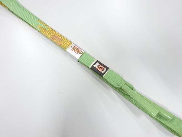 JAPANESE KIMONO / UNUSED KOREI HAND-TIED OBIJIME